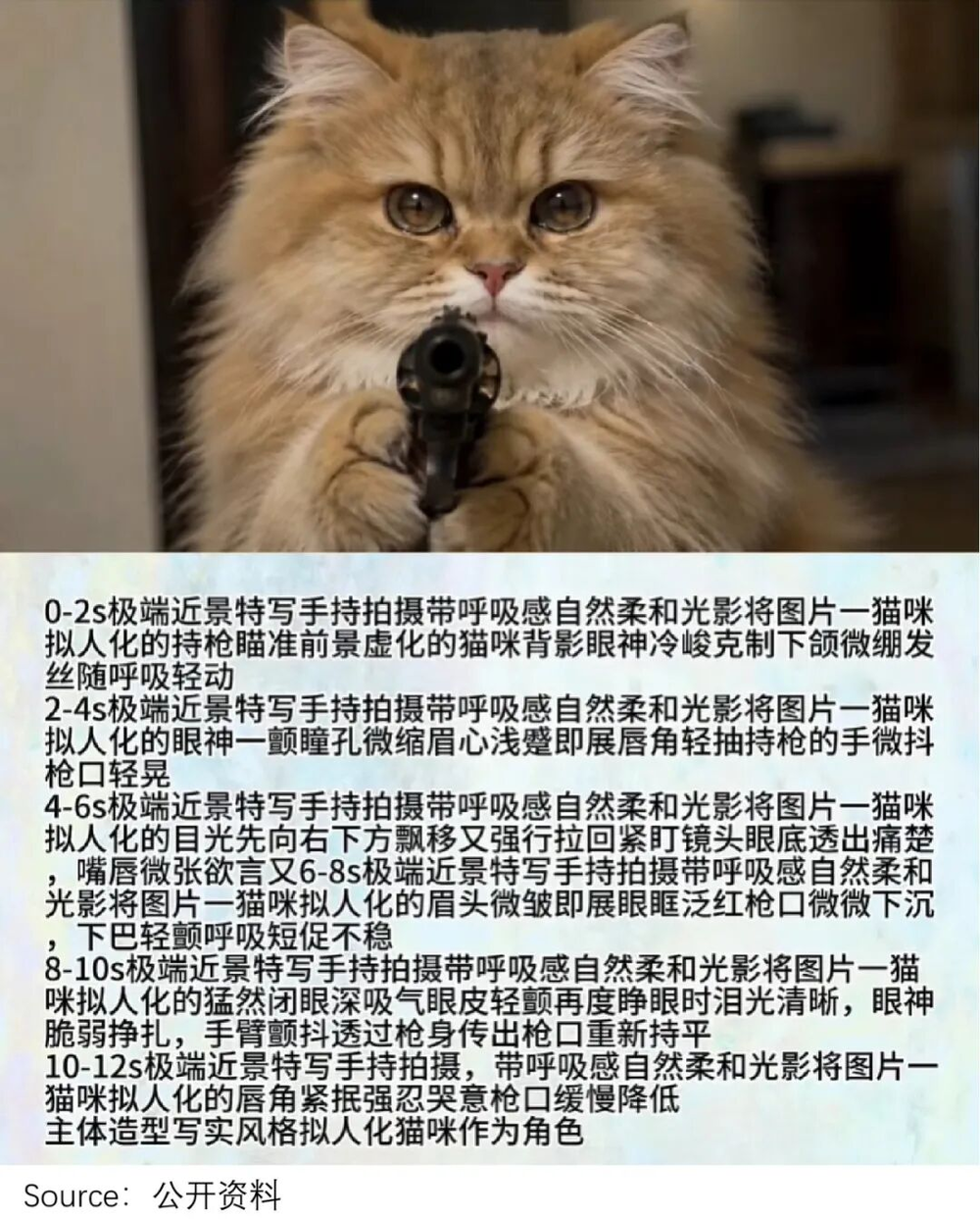 开枪系列提示词