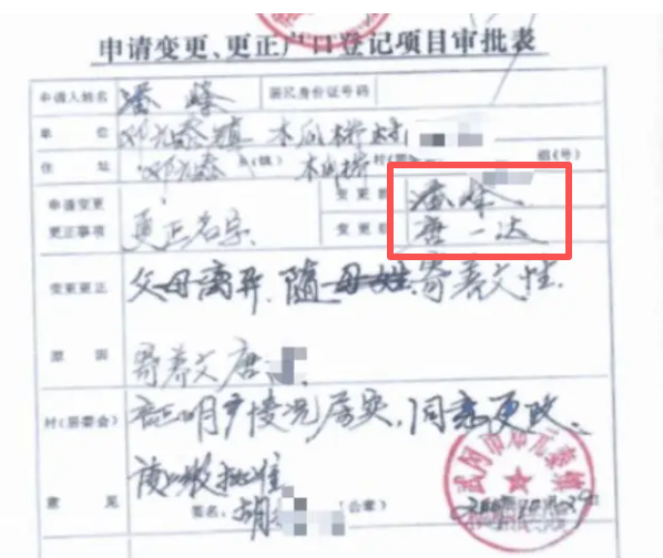 注:哥哥改名前叫潘涛,弟弟叫潘峰