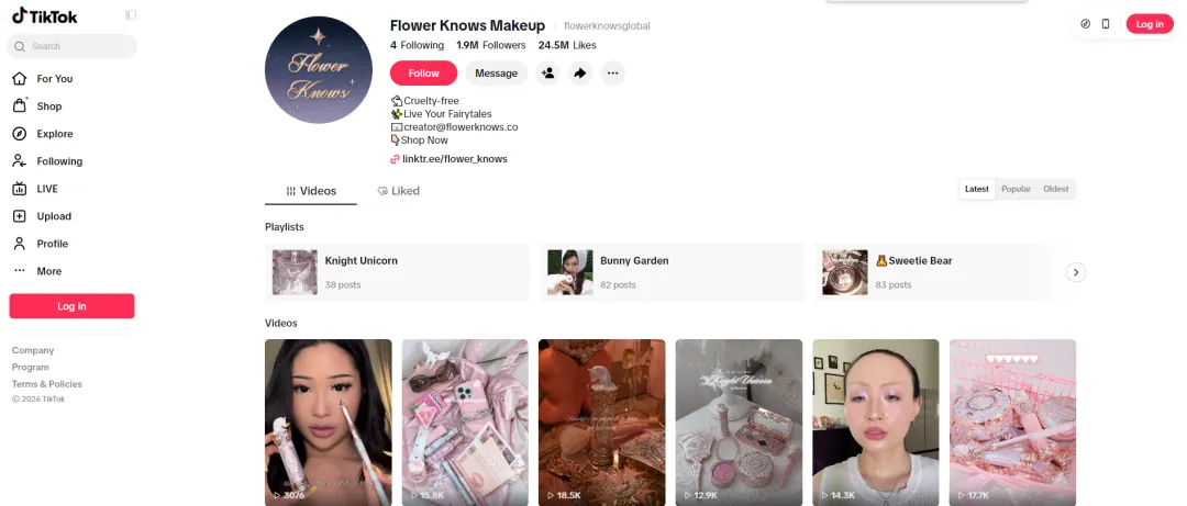 花知晓TikTok