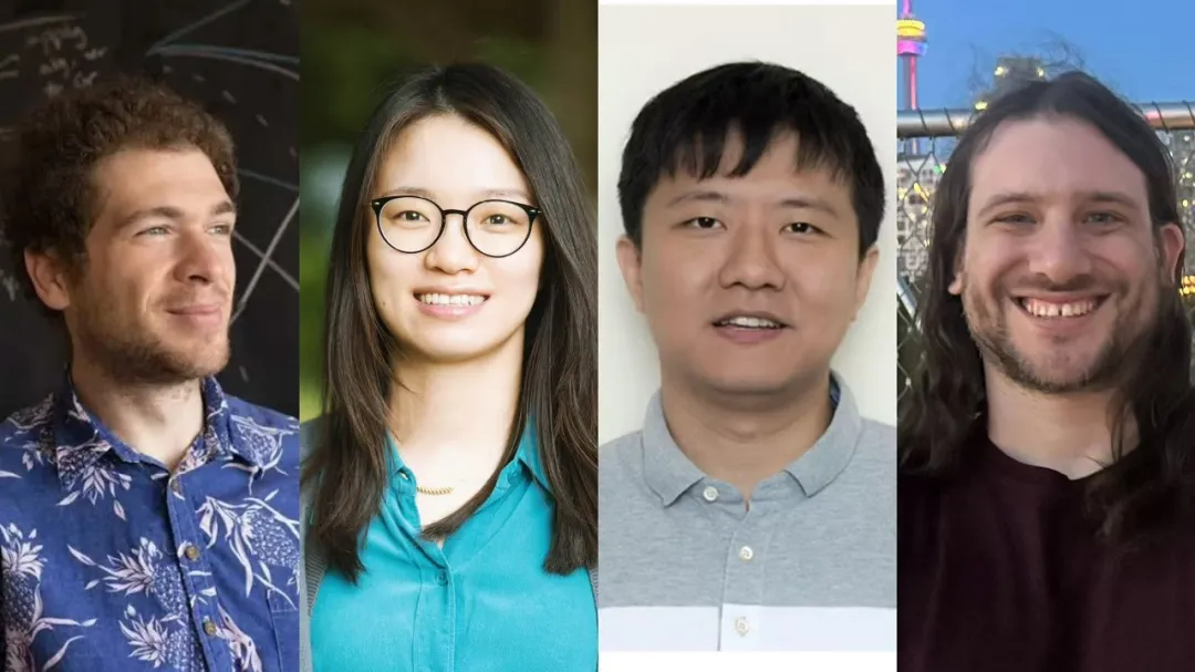 从左到右:John Pardon、王虹、邓煜、Jacob Tsimerman