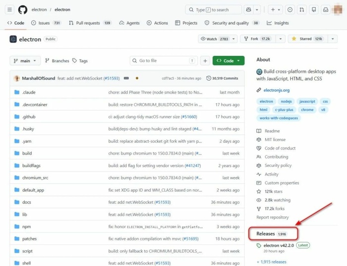 github releases