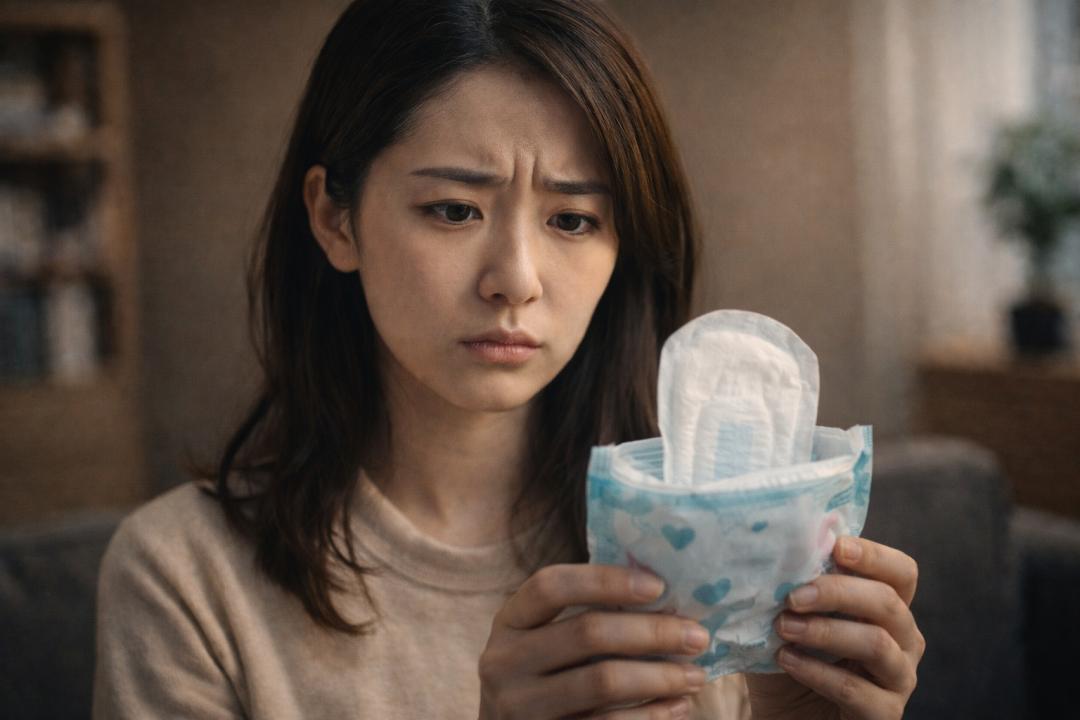 黑心卫生巾生产现场