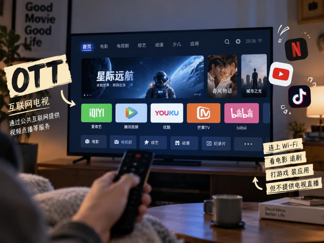 三种电视方式
