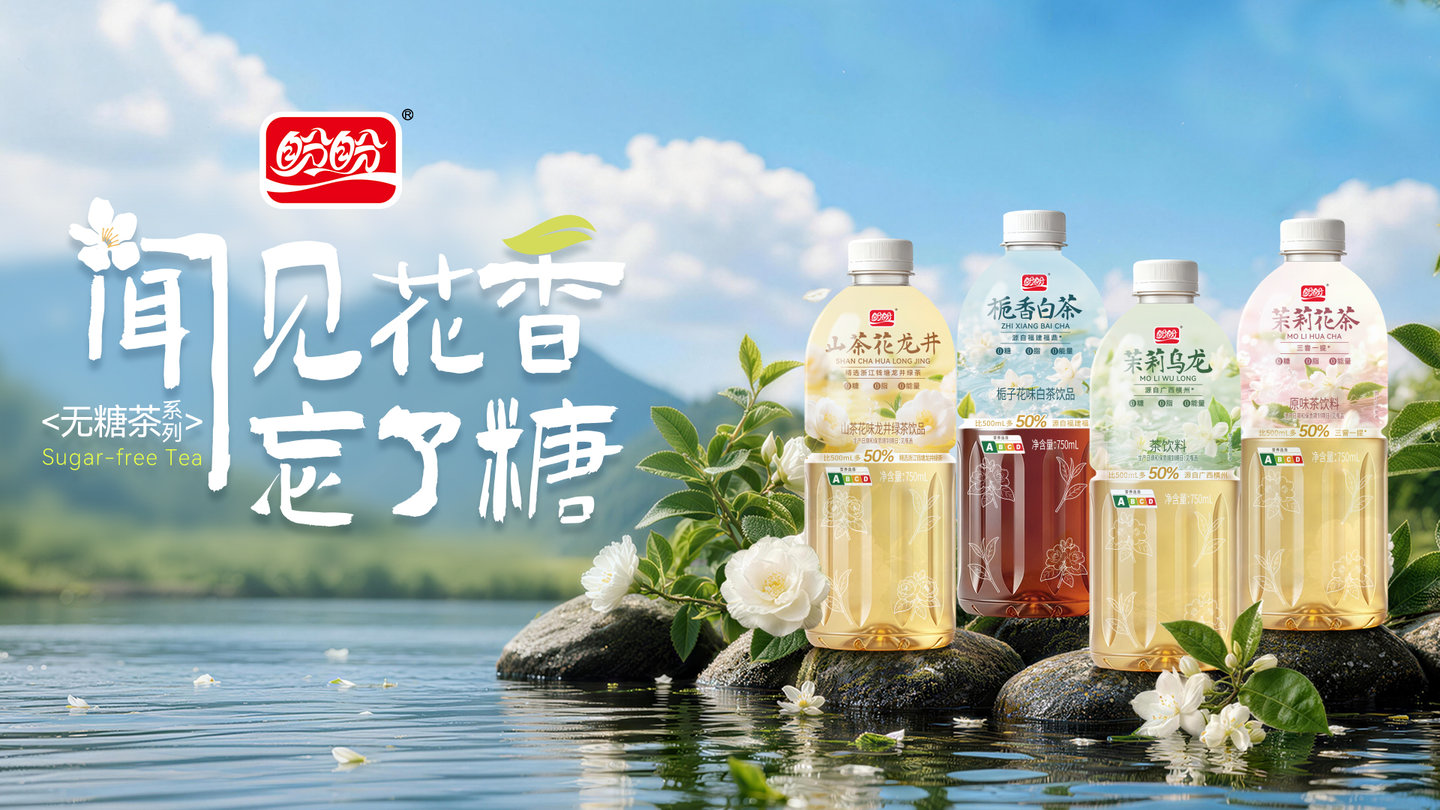 盼盼无糖茶新品