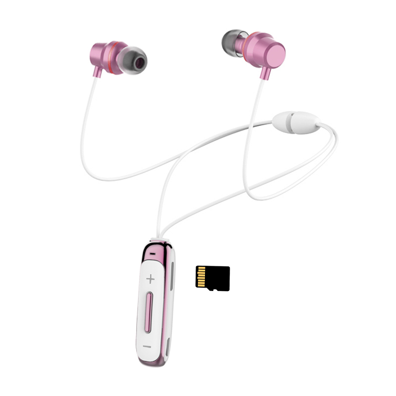 Mặt dây hút từ treo cổ thể thao Tai nghe Bluetooth BT315 có thể cắm trong tai Bluetooth 5.1 Stereo Cuộc sống không thấm nước