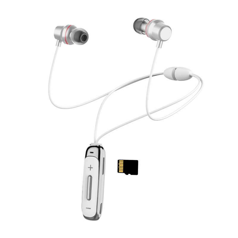 Mặt dây hút từ treo cổ thể thao Tai nghe Bluetooth BT315 có thể cắm trong tai Bluetooth 5.1 Stereo Cuộc sống không thấm nước