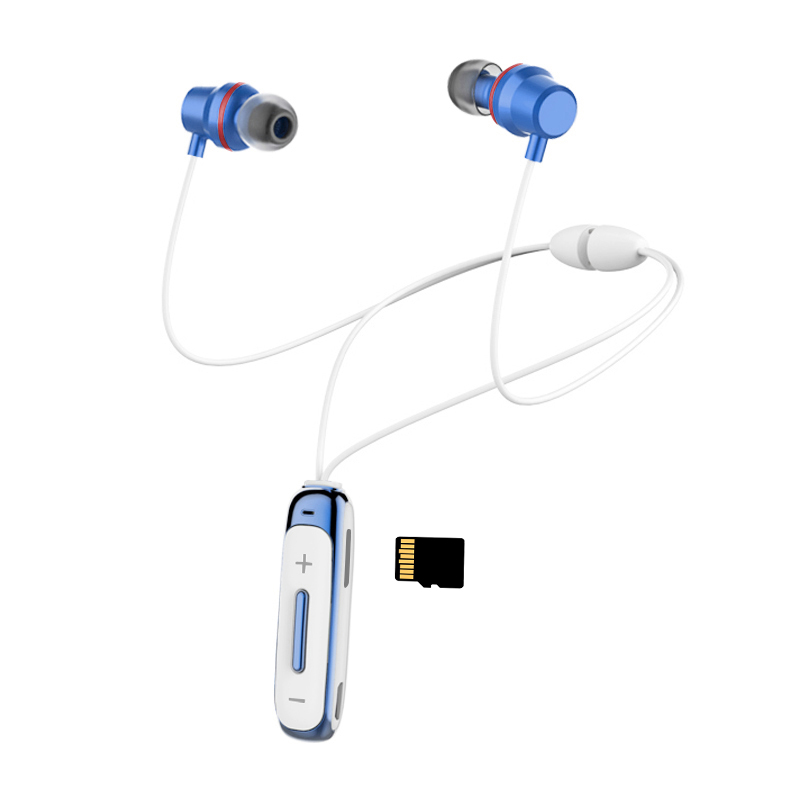 Mặt dây hút từ treo cổ thể thao Tai nghe Bluetooth BT315 có thể cắm trong tai Bluetooth 5.1 Stereo Cuộc sống không thấm nước