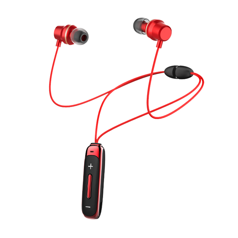 Mặt dây hút từ treo cổ thể thao Tai nghe Bluetooth BT315 có thể cắm trong tai Bluetooth 5.1 Stereo Cuộc sống không thấm nước