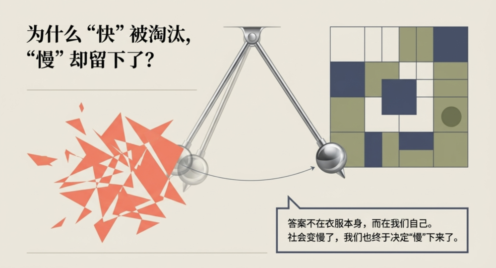 慢下来