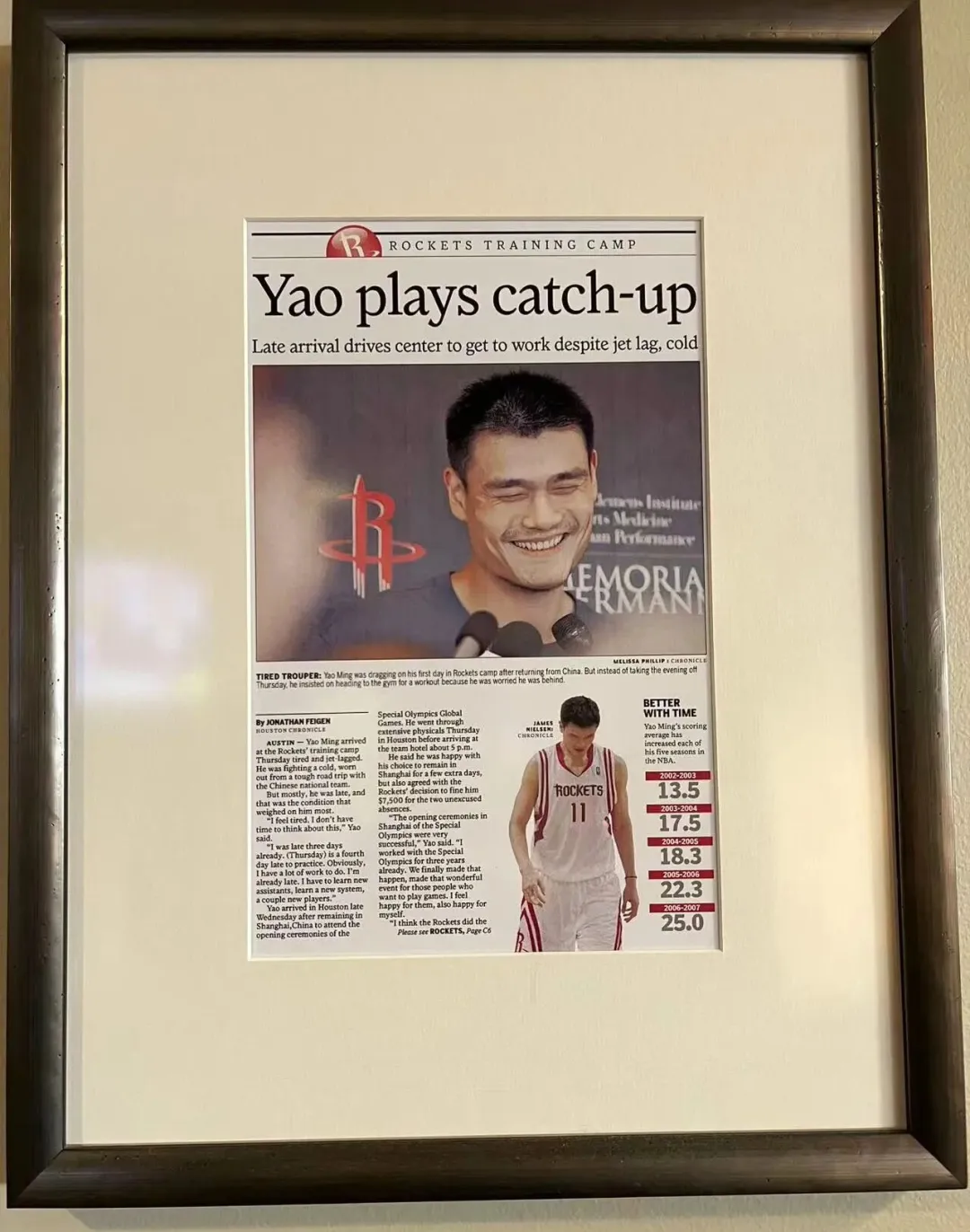 姚明剪报