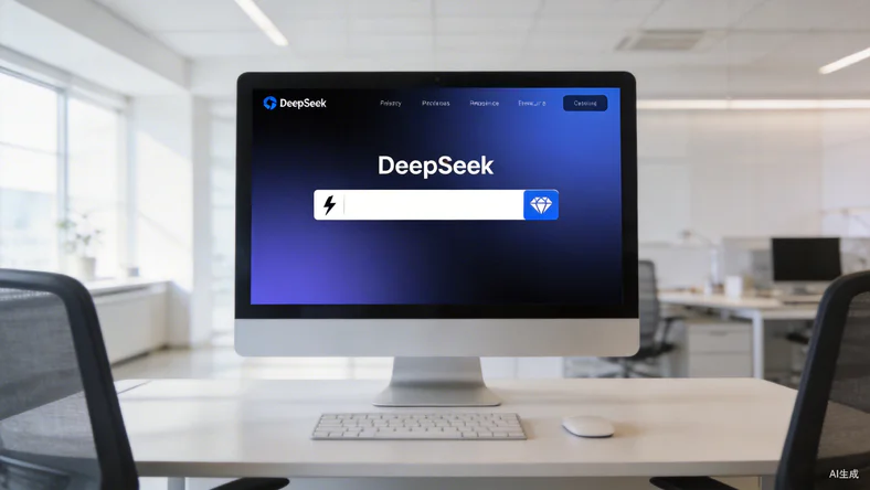DeepSeek 升级主视觉