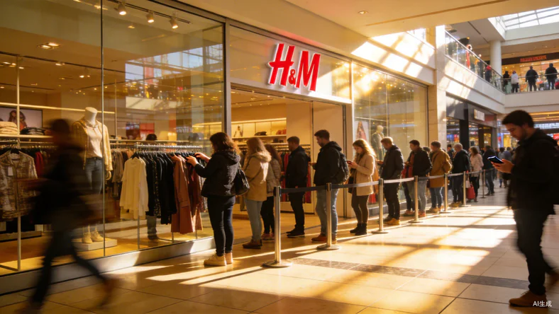 H&M闭店促销