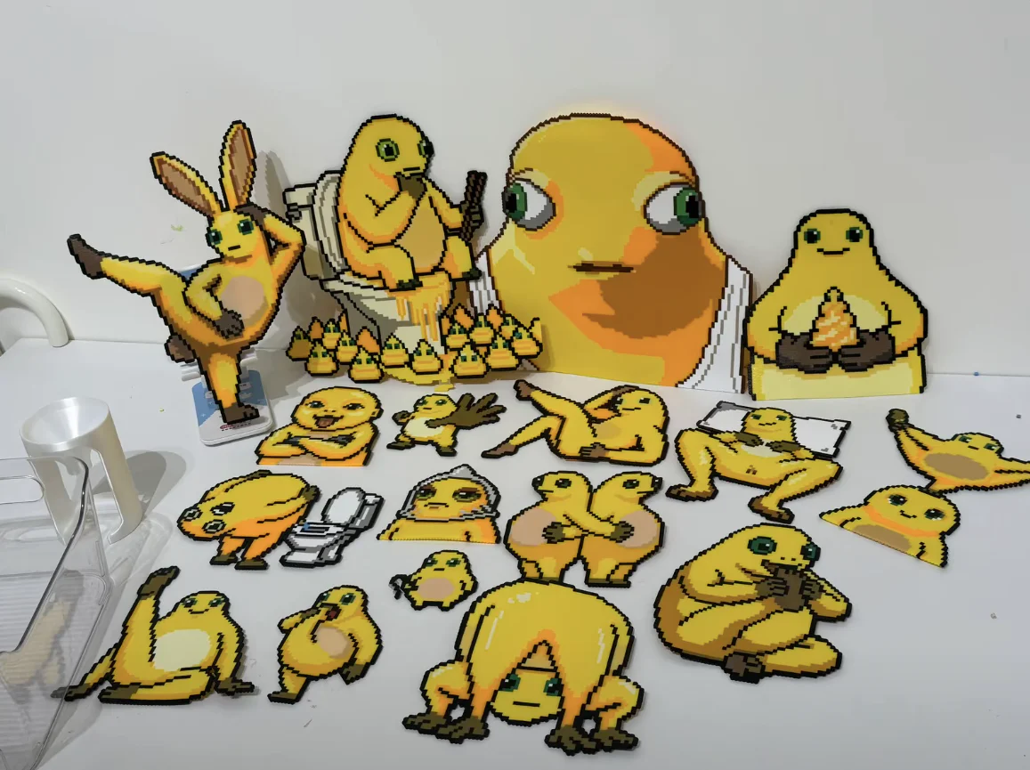 拼豆作品